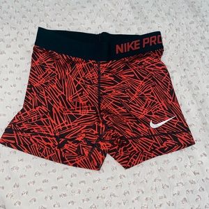 Nike Pro spandex shorts